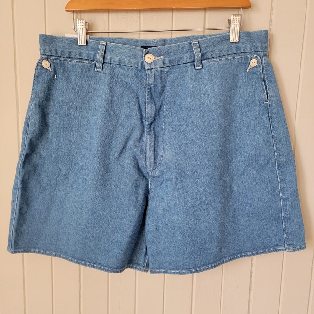 LEVI'S Made & Crafted Japanese High Wasted Mom Trouser Jean Shorts Sz 33 NWT - Picture 4 of 12